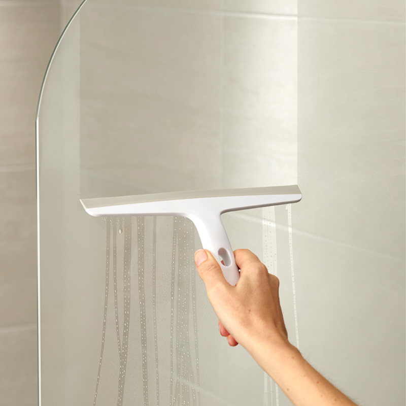  อุปกรณ์เช็ดกระจกพร้อมที่แขวน Joseph Joseph รุ่น EasyStore สีเทา N70560_4